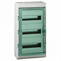 Распределительный шкаф KAEDRA, 36 мод., IP65, навесной, пластик, с клеммами | код. 13435 | Schneider Electric